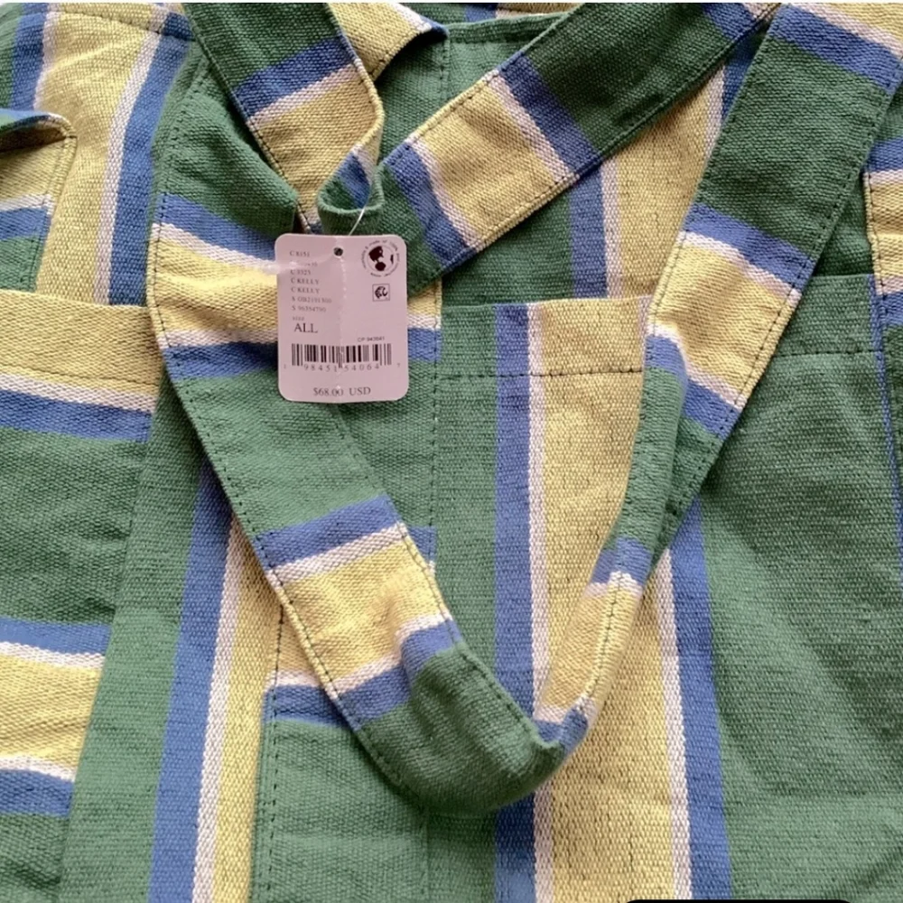 FREE PEOPLE Oversized Tote Bag- GREEN - Picture 8 of 9